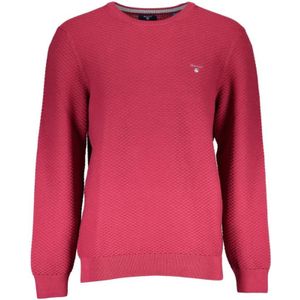 Gant, Heren, Truien, Rood, Maat: M Katoen,