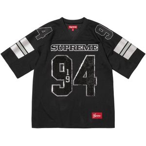 Supreme, Heren, Tops, Zwart, Maat: M