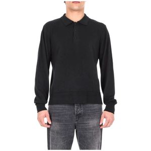 Officine Générale, Heren, Truien, Zwart, Maat: M Wol,