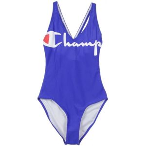 Champion, Dames, Badkleding, Blauw, Maat: XS