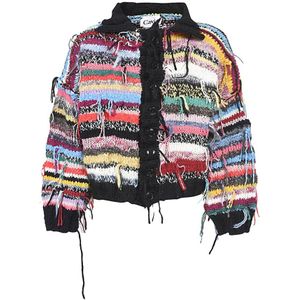 Cavia, Heren, Truien, Veelkleurig, Maat: M Wol,