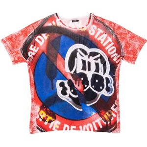 Chito, Heren, Tops, Veelkleurig, Maat: S Katoen,