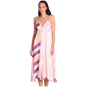 Silvian Heach, Dames, Jurken, Veelkleurig, Maat: XS Poliester,