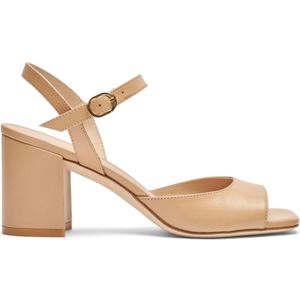 Stuart Weitzman, Dames, Schoenen, Beige, Maat: 37 EU Leer,