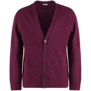 Malo, Heren, Truien, Paars, Maat: XL Kasjmier,