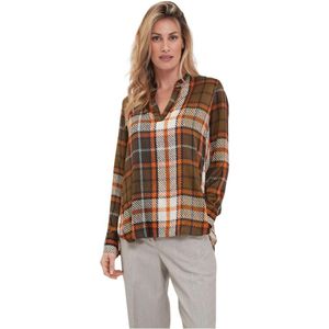 Caliban, Dames, Blouses & Shirts, Veelkleurig, Maat: M