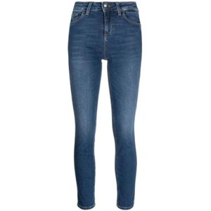 Liu Jo - Monroe Skinny 7/8 Jeans - Blauw - Dames