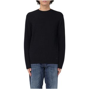 Emporio Armani, Heren, Truien, Blauw, Maat: L