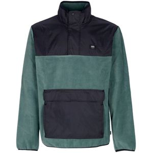 Vans, Heren, Jassen, Groen, Maat: XL Fleece,