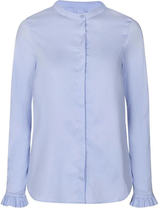 Mos Mosh - Mattie Shirt 131731 - Blouse - Lichtblauw - Katoen