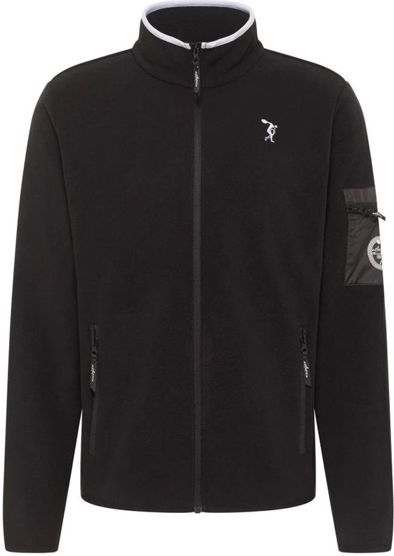 Carlo Colucci - Fleecejas - Zwart - Heren - Sportieve Hoodie