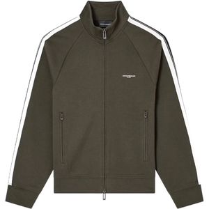 Emporio Armani, Heren, Sweatshirts & Hoodies, Zwart, Maat: M Katoen,