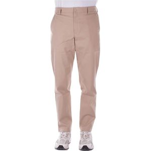 New Balance, Heren, Broeken, Beige, Maat: S Katoen,