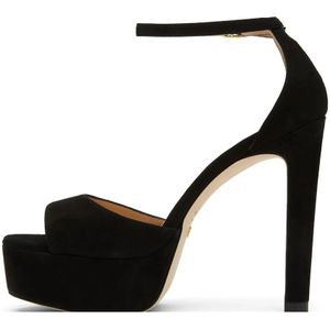 Stuart Weitzman, Dames, Schoenen, Zwart, Maat: 41 EU Suède,