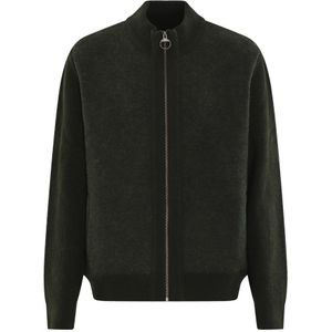 Barbour - Milburn Zip Sweater - Groen - Heren