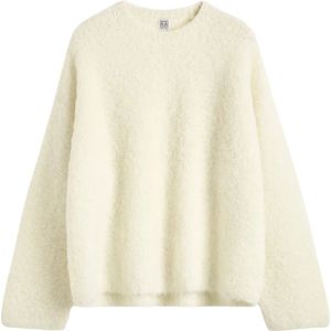 TotêMe, Dames, Truien, Beige, Maat: M/L Wol,