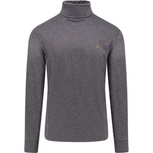 Polo Ralph Lauren - Shirt - Grijs Gemêleerd - Lange Mouw - Normale Pasvorm