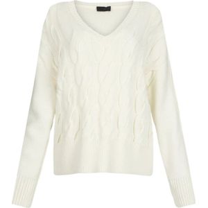 Liu Jo, Dames, Truien, Wit, Maat: S Wol,