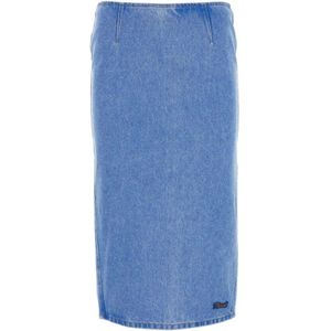 Marni, Dames, Rokken, Blauw, Maat: XS Denim,