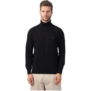 Hugo, Heren, Truien, Zwart, Maat: M Kasjmier,