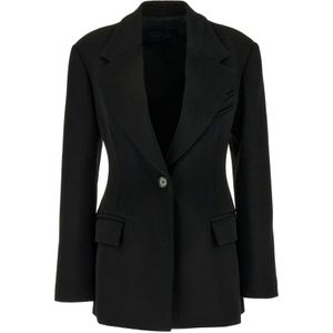 Proenza Schouler, Dames, Jassen, Zwart, Maat: S Wol,