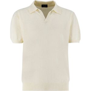 Drumohr, Heren, Truien, Wit, Maat: 4XL Katoen,