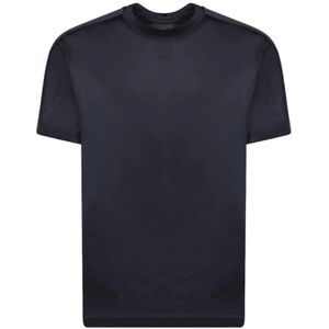 Emporio Armani, Heren, Tops, Blauw, Maat: M