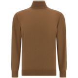 Boggi Milano - Trui - Bruin - Knitwear - Lange Mouw