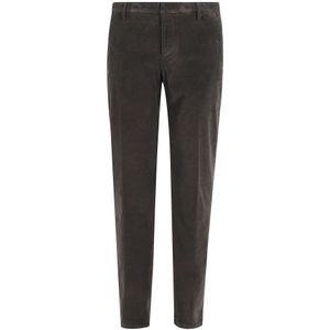 Dondup, Heren, Broeken, Bruin, Maat: W30 Zijde,