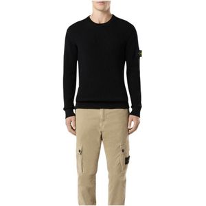 Stone Island - Maglia - Gebreide Trui - Zwart