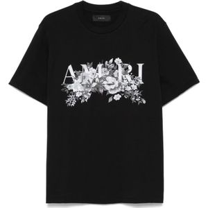 Amiri, Heren, Tops, Zwart, Maat: S