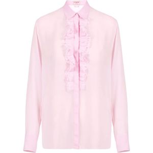 Iceberg, Dames, Blouses & Shirts, Roze, Maat: XS Katoen,