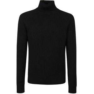 Zanone, Heren, Truien, Zwart, Maat: M Wol,