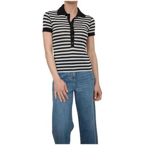 Patrizia Pepe, Dames, Truien, Veelkleurig, Maat: XS Viscose,