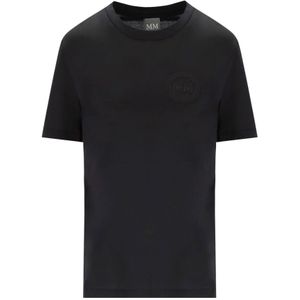 Max Mara, Dames, Tops, Zwart, Maat: S Katoen,