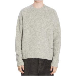 Ami Paris, Heren, Truien, Grijs, Maat: L Polyamide,