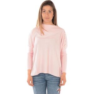 Liu Jo, Dames, Truien, Roze, Maat: M Katoen,