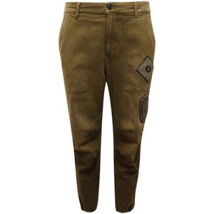 Dondup, Heren, Broeken, Groen, Maat: W31 Katoen,