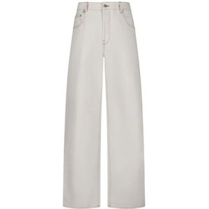 Jacquemus, Heren, Jeans, Beige, Maat: W32 Denim,