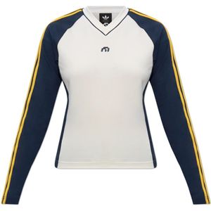 Adidas Originals, Dames, Tops, Wit, Maat: L Katoen,