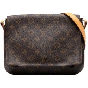 Louis Vuitton Vintage, Dames, Pre-owned, Bruin, Maat: ONE Size