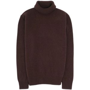 Seven Gauge, Heren, Truien, Bruin, Maat: L Wol,