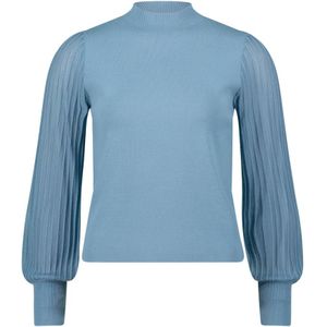 zero - Trui - Blauw - Gebreide Truien