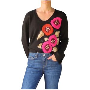 Twinset, Dames, Tops, Veelkleurig, Maat: S Wol,