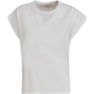 Jucca, Dames, Tops, Wit, Maat: S Katoen,