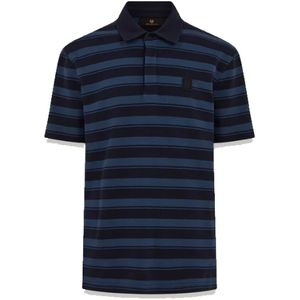 Belstaff, Heren, Tops, Blauw, Maat: L Katoen,