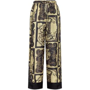 Ganni, Dames, Broeken, Veelkleurig, Maat: XS