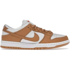 Nike Licht Cognac SB Dunk Low , Brown , Heren , Maat: 44 EU