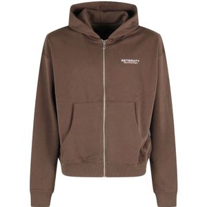 Reternity, Heren, Sweatshirts & Hoodies, Bruin, Maat: L Katoen,