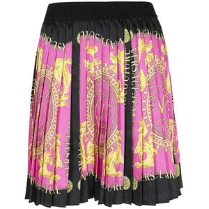 Versace Jeans Couture, Dames, Rokken, Roze, Maat: M Viscose,